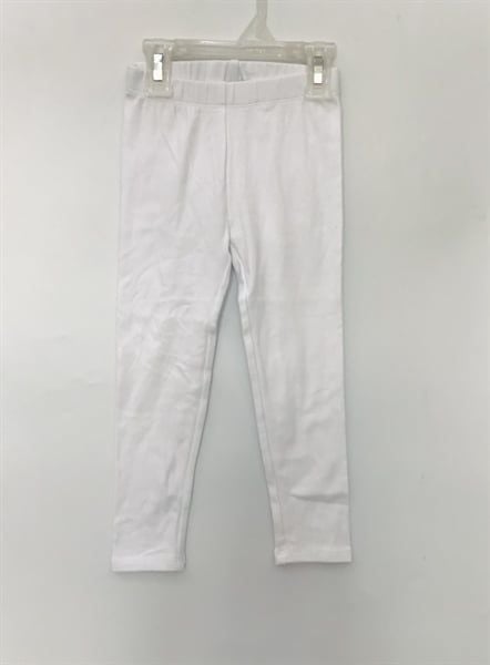  Quần legging GBR trắng trơn bé gái 