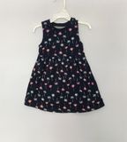  Đầm thun 0ldnavy đen cây dừa bé trai 