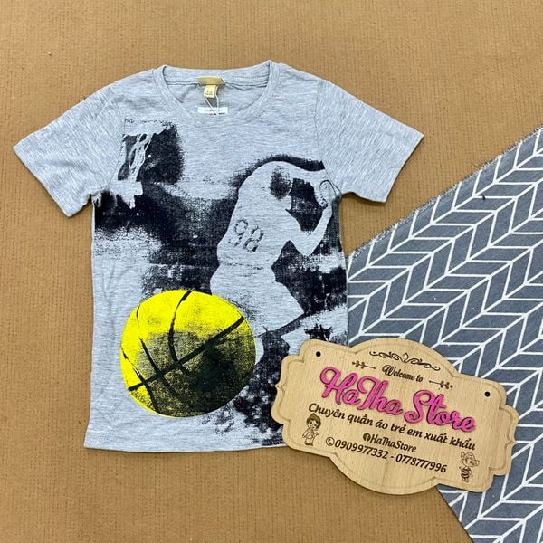  Áo thun NEXT xám bé trai 