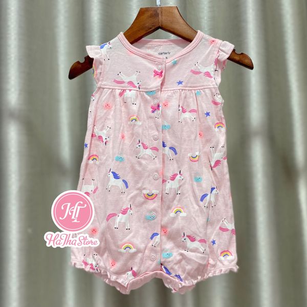  (X) Body đùi Carter hồng ngựa cầu vồng bé gái 