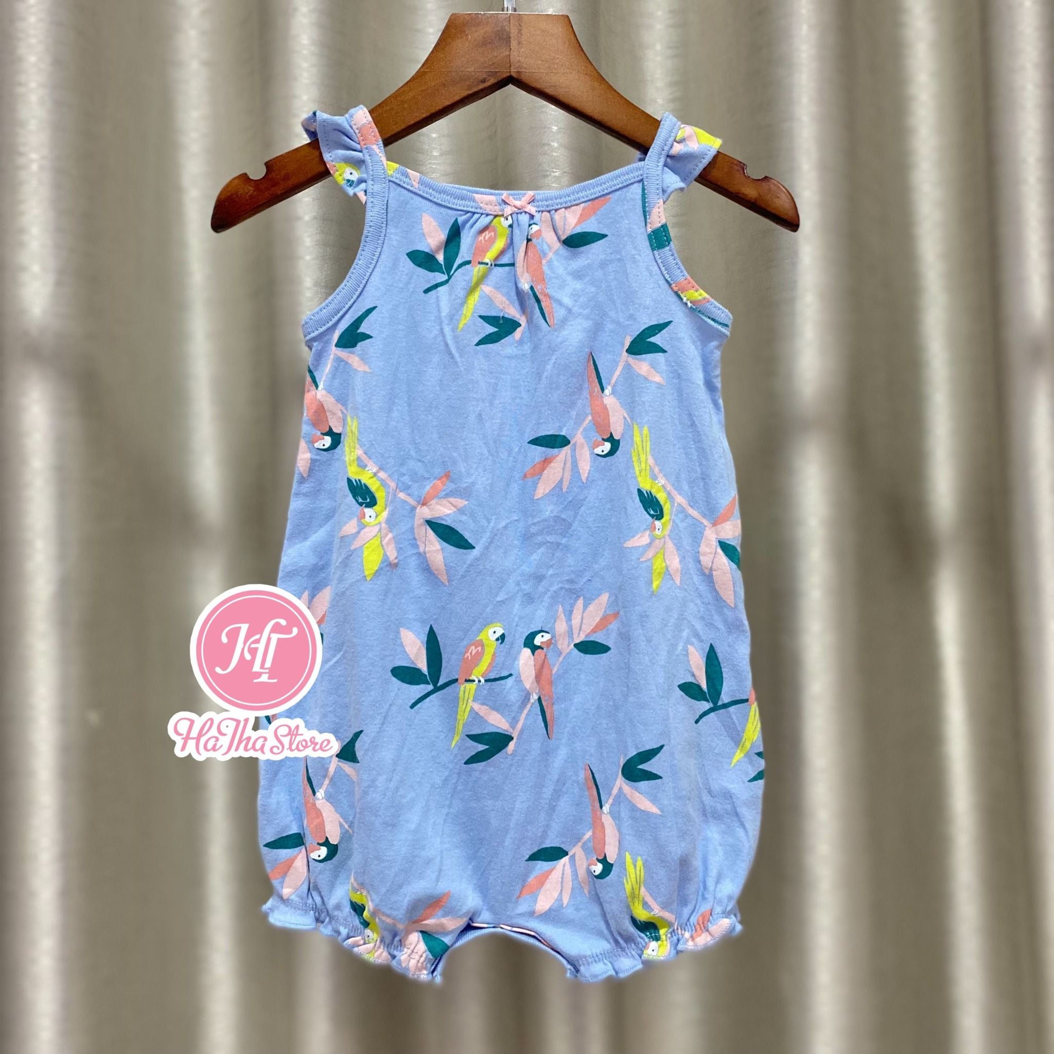  (X) Body đùi Carter dây xanh két bé gái 