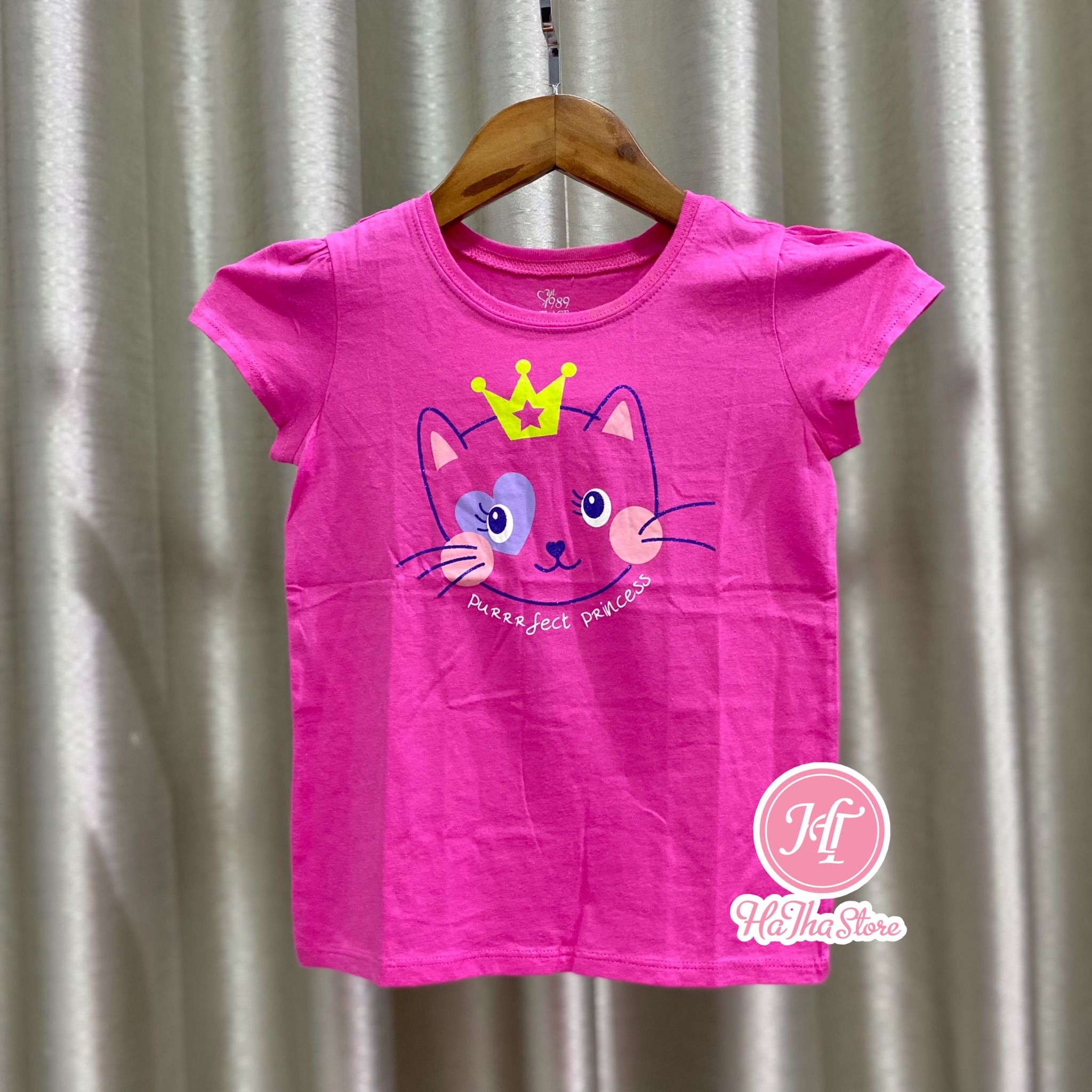  (x) (SIZE 4Y) Áo thun Place cho bé gái 