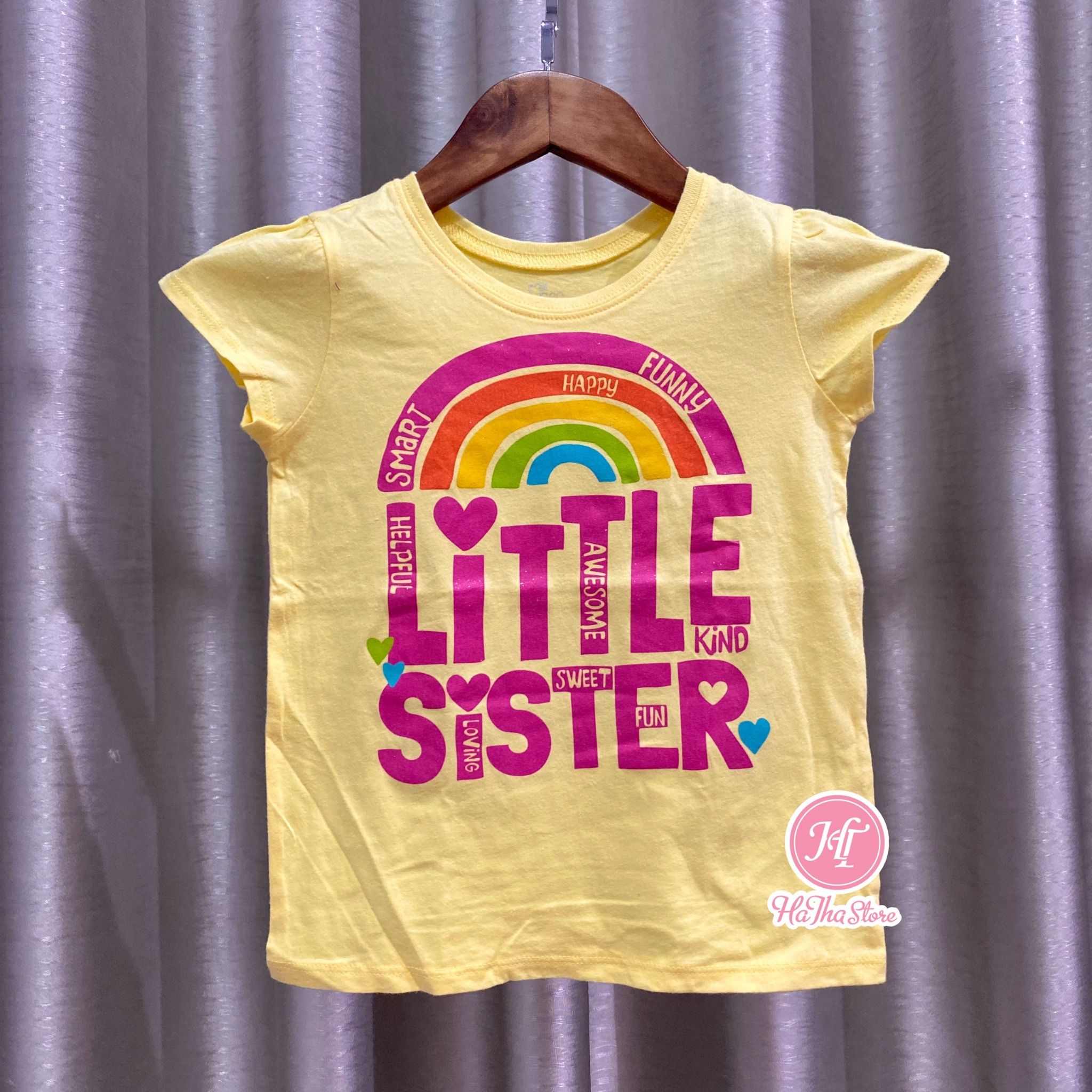  (x) (SIZE 4Y) Áo thun Place cho bé gái 