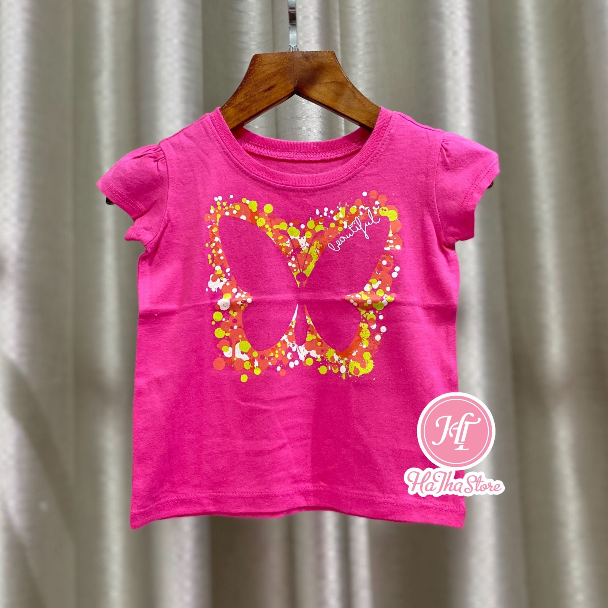  (x) (SIZE 4Y) Áo thun Place cho bé gái 