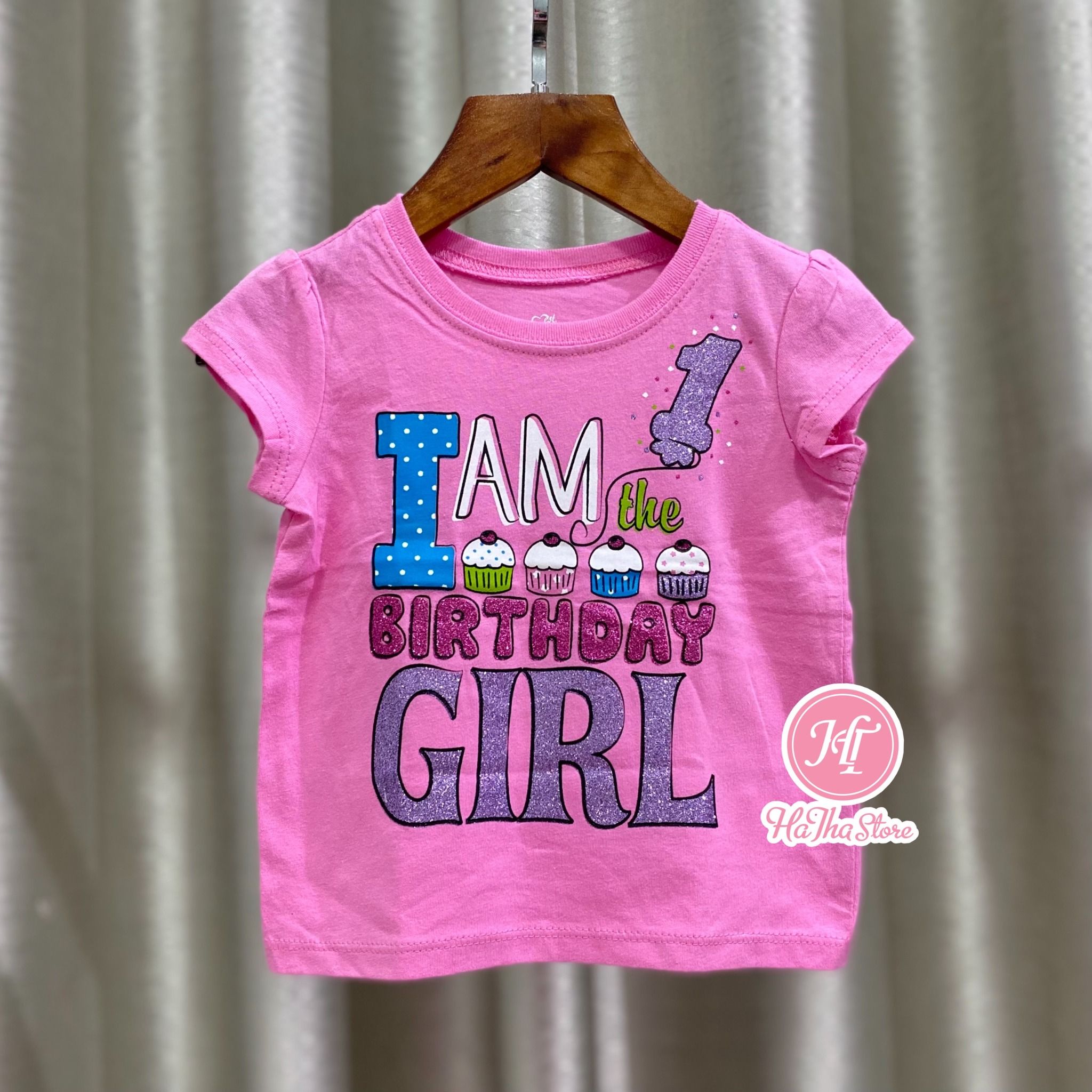  (x) (SIZE 4Y) Áo thun Place cho bé gái 