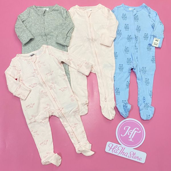  (3M) Sleepsuit/ Body vớ Cotton On cho bé trai bé gái 