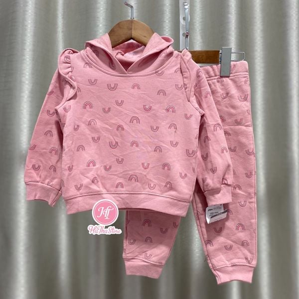  (12m) Set 2 món Carter hồng cầu vồng - 20 