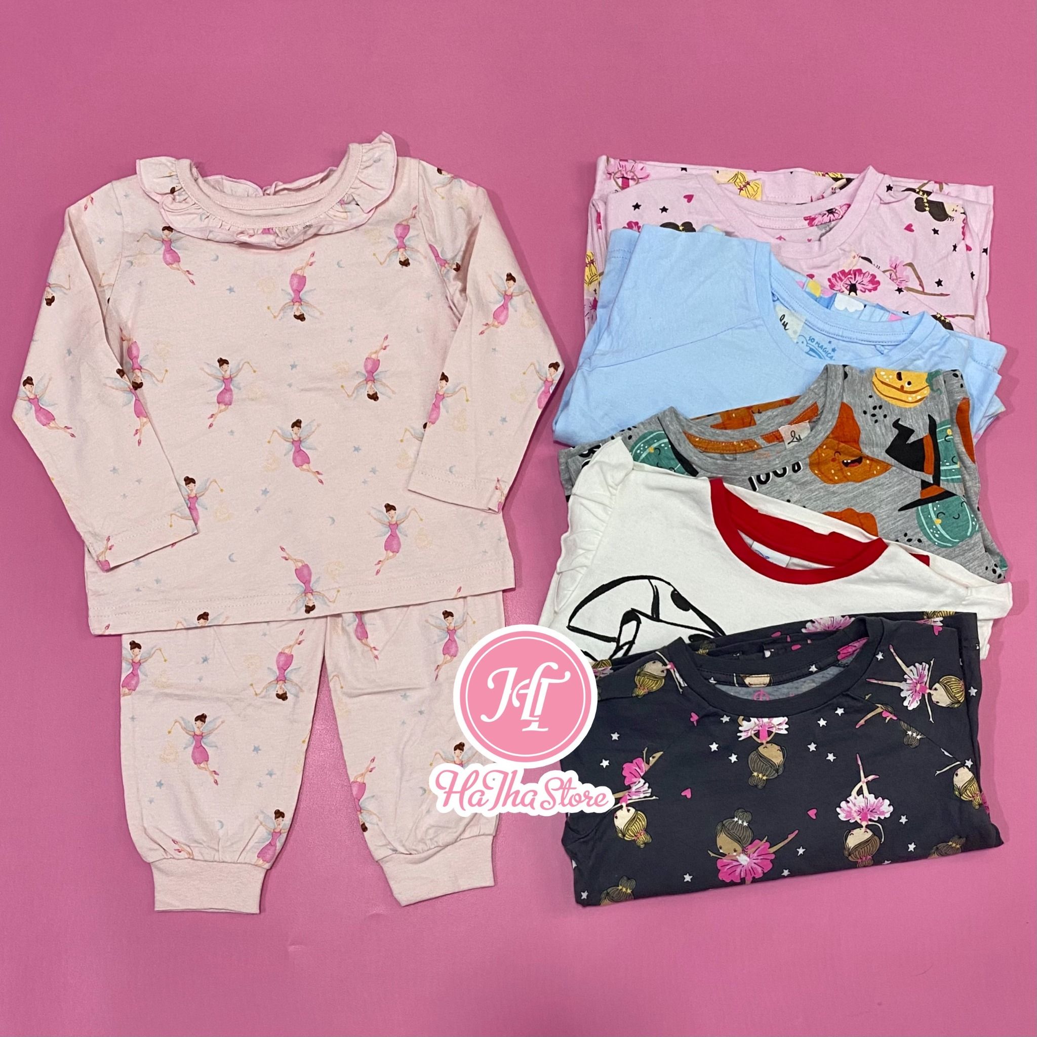  (x) (SIZE 5Y) Đồ bộ dài Matalan cho bé trai bé gái 