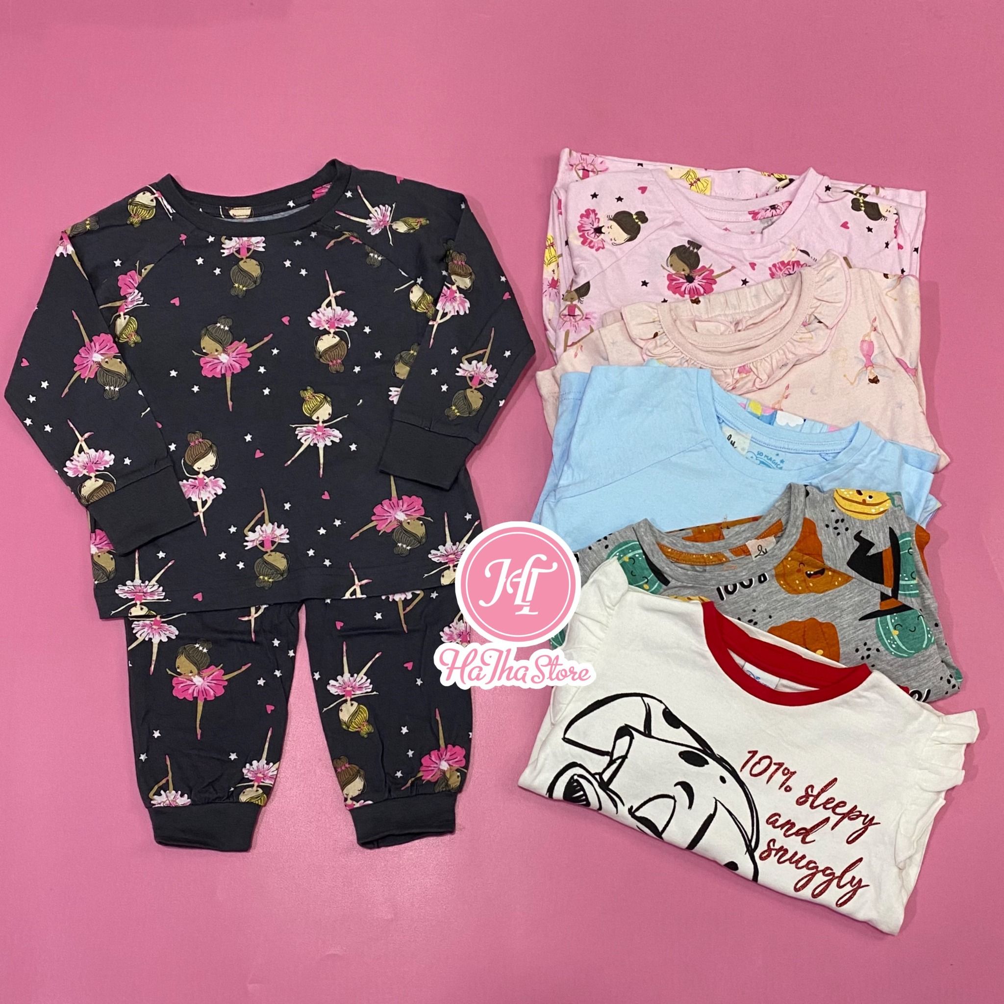  (x) (SIZE 5Y) Đồ bộ dài Matalan cho bé trai bé gái 