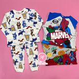  (x) (SIZE 4Y) Đồ bộ dài Malanta cho bé trai bé gái 