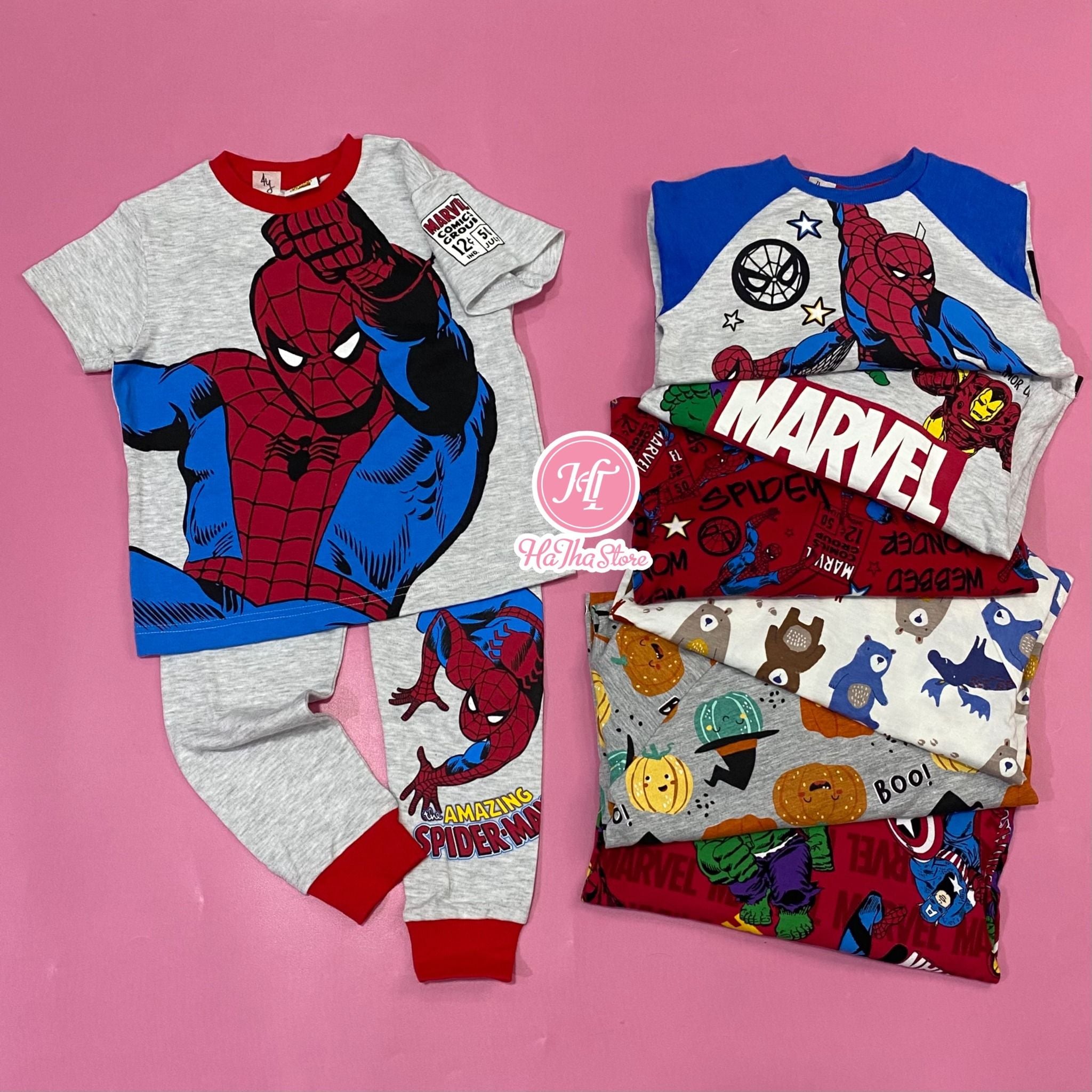  (x) (SIZE 4Y) Đồ bộ dài Malanta cho bé trai bé gái 