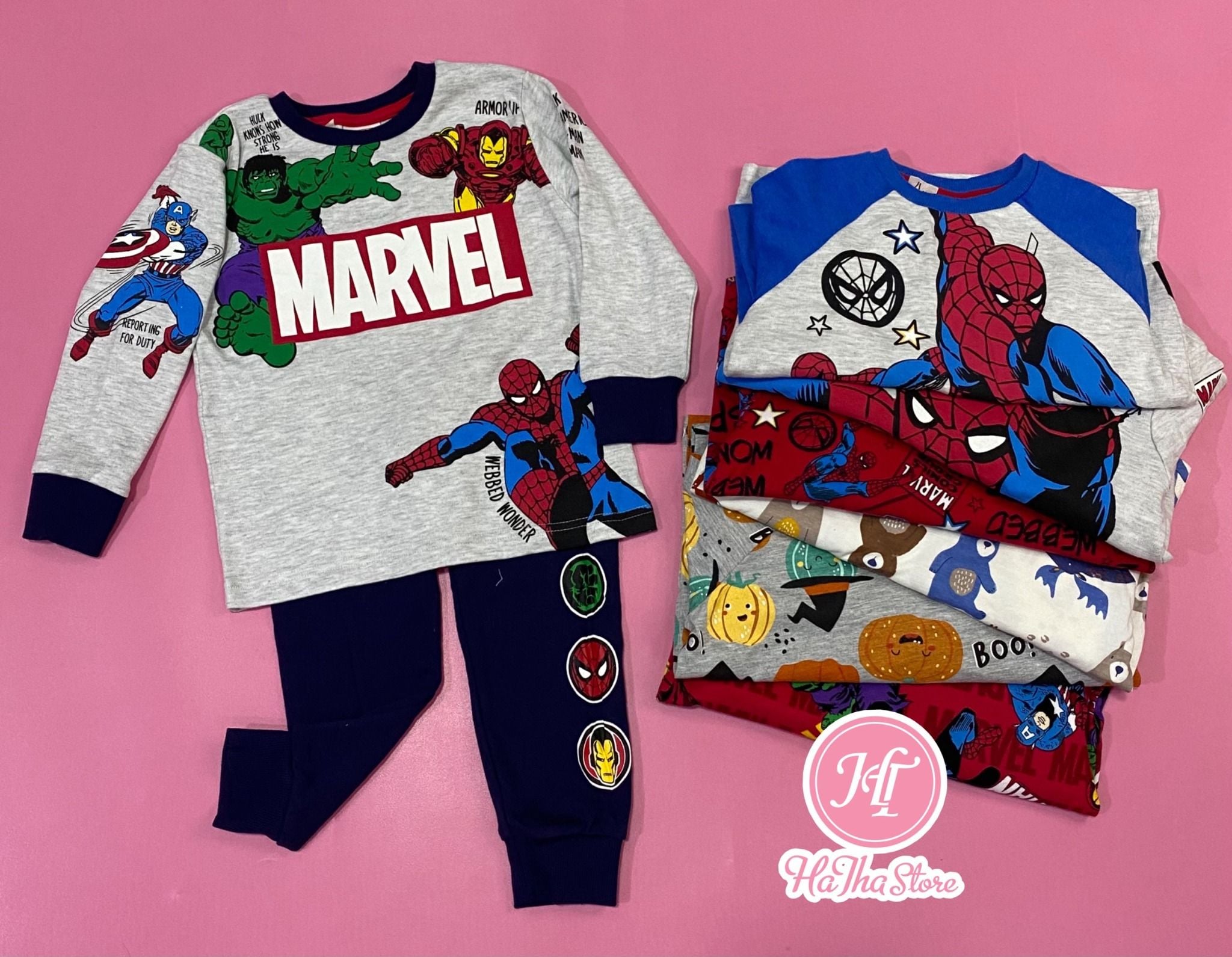  (x) (SIZE 4Y) Đồ bộ dài Malanta cho bé trai bé gái 