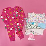  (x) (SIZE 4Y) Đồ bộ dài Malanta cho bé trai bé gái 