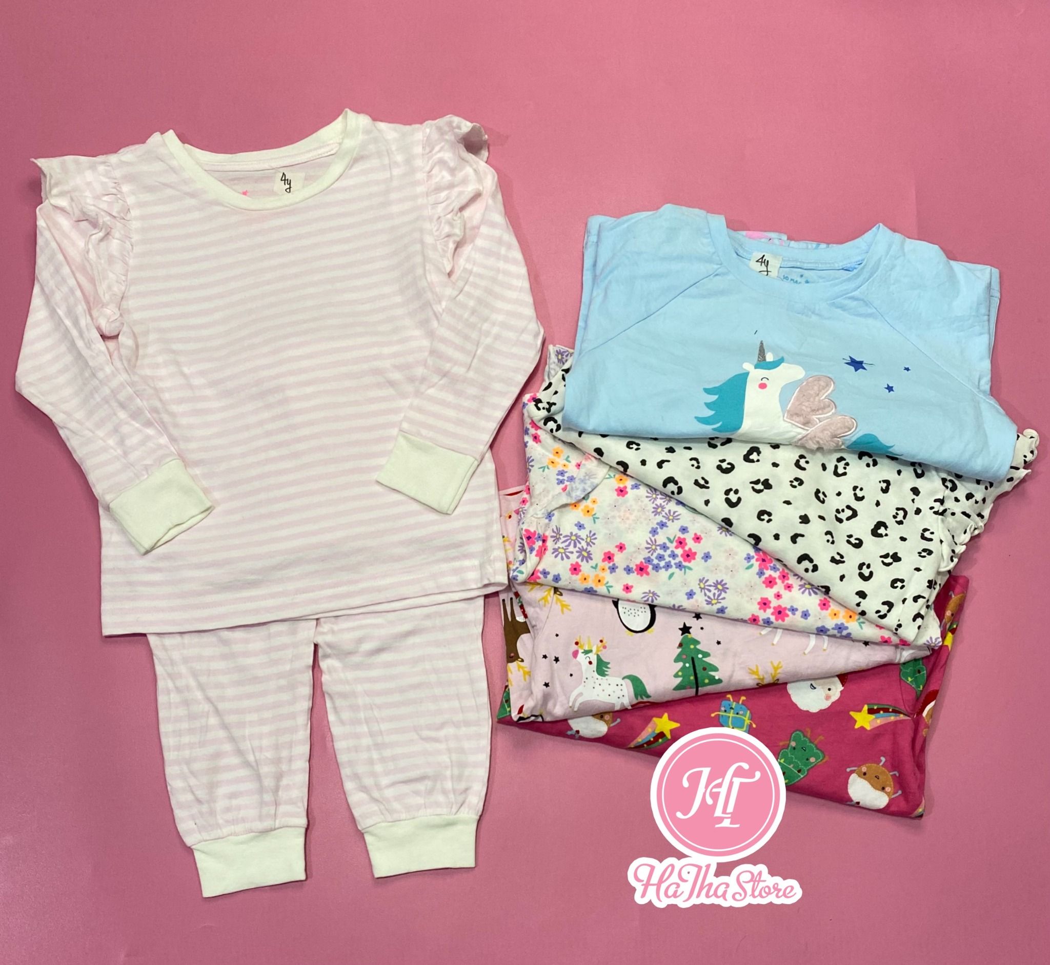  (x) (SIZE 5Y) Đồ bộ dài Matalan cho bé trai bé gái 