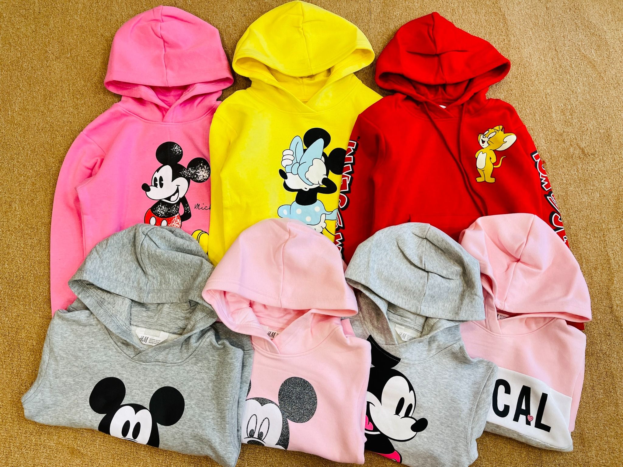  (X) Áo hoodie H&M cho bé gái 