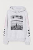  (X) Áo hoodie H&M cho bé gái 