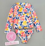  Bộ bơi Carter hoa xanh hồng bé gái 