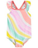  (x) Bộ bơi Carter sọc xéo bé gái 