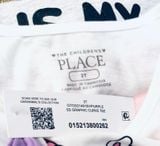  (xx) (SIZE 5Y) Áo thun Place, Garanimals cho bé gái 