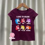  (x) (Size 4Y) Áo thun Place, Garanimals cho bé gái 