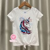  (xx) (SIZE 5Y) Áo thun Place, Garanimals cho bé gái 