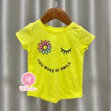  (x) (Size 4Y) Áo thun Place, Garanimals cho bé gái 