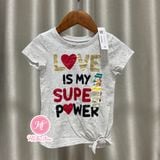  (x) (Size 4Y) Áo thun Place, Garanimals cho bé gái 