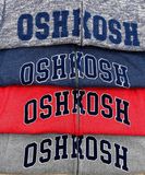  (X) Áo khoác nón chữ Oshkosh xanh đen cho bé 