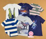  (2Y,3Y) Áo thun C4RTER xanh đen space bé trai 