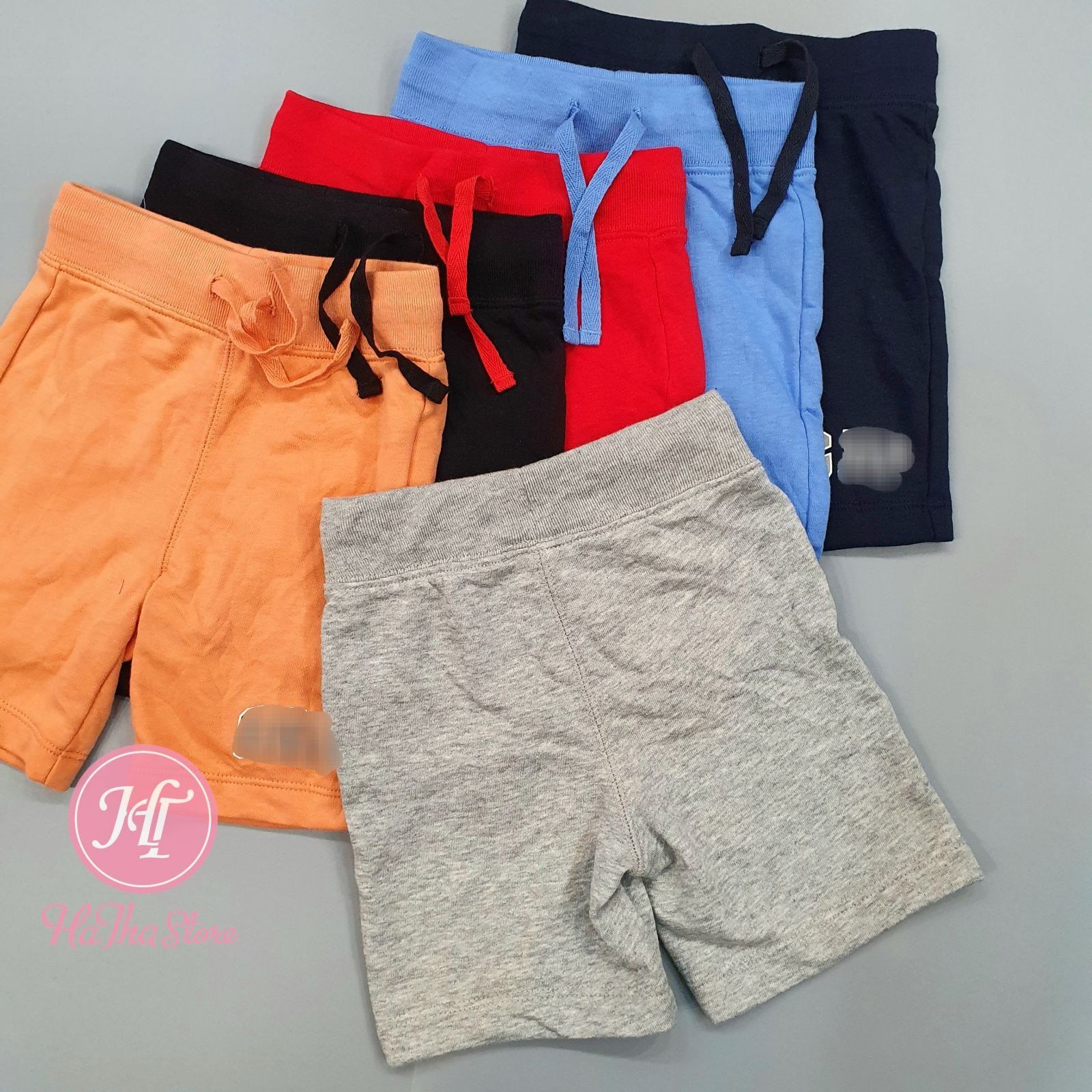  Quần short thun G4P đỏ bé trai (8-19kg) 