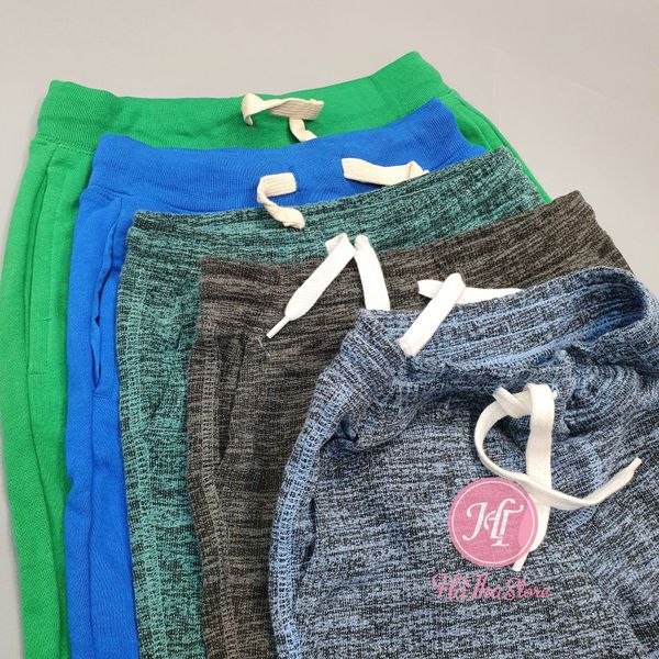  (Size 7Y) Quần short thun G4P xanh dương bé trai 