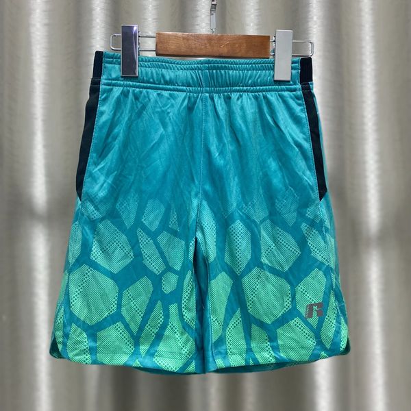  (23-55kg) Quần short thể thao xanh lá bé trai 