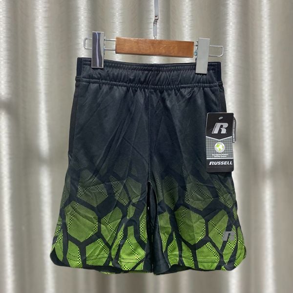  (23-55kg) Quần short thể thao đen cho bé trai 