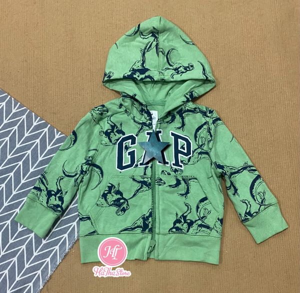  (8-17kg) Áo khoác G4P xanh khủng long bé trai 