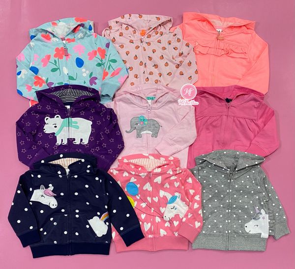  (9M) Áo khoác C4RTER tím gấu bé gái 