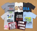  (12Y) Áo thun PL4CE đỏ nobody bé trai 