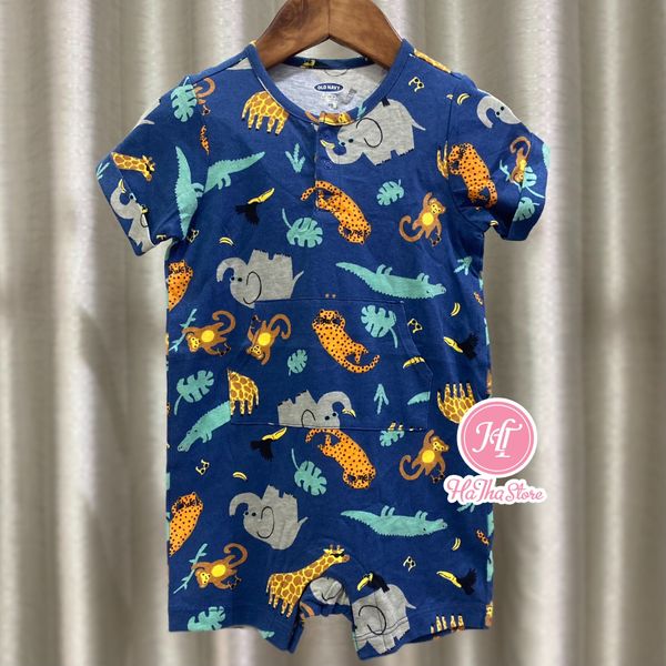  (18m) Body đùi OldN4vy xanh đen thú bé trai 10-11kg 