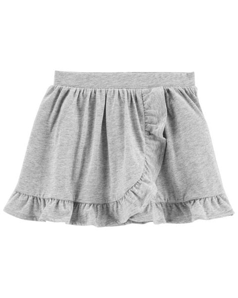  Chân váy C4RTER xám bé gái 