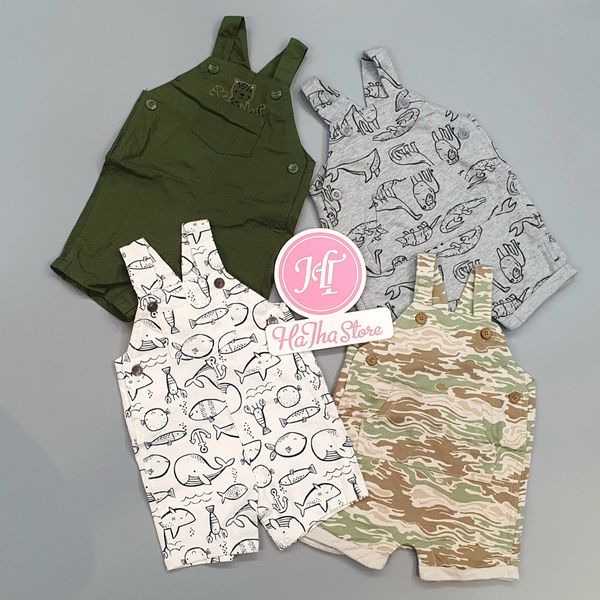  Yếm quần C4RTER xanh đen xe bé trai 