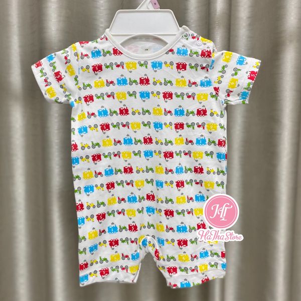  (6M) Body đùi Geo trắng xe bé trai 