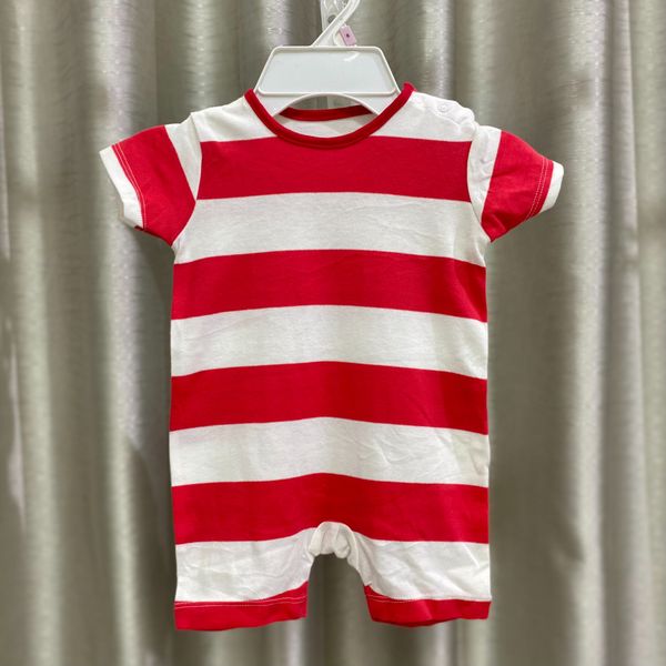  (9M) Body đùi Geo đỏ sọc trắng bé trai 