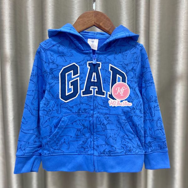  (15-17kg) Áo khoác G4P xanh khủng long bé trai 