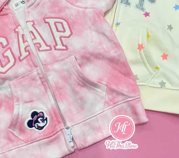 (11-13kg) Áo khoác G4P màu kem ngôi sao bé gái 