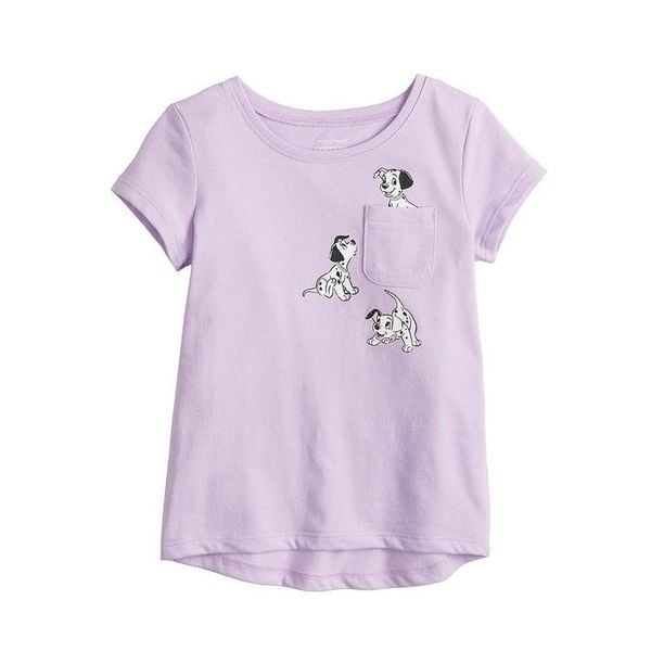  (3y) Áo thun Jumping beans tím cún bé gái 13-15kg 