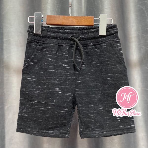  (4Y) Quần short thun Prim4rk đen bé trai 
