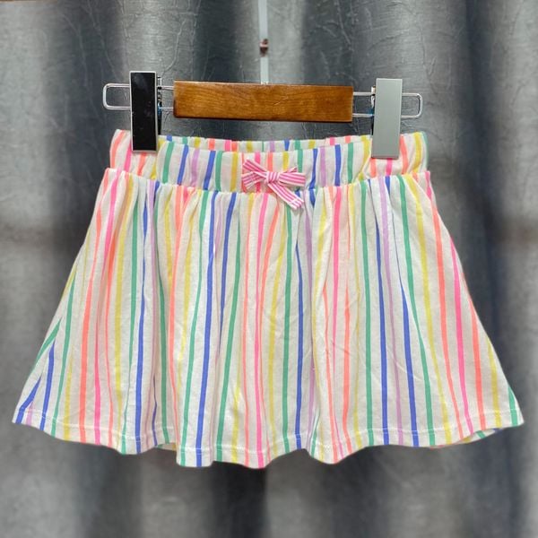  Chân váy C4T&J4CK sọc nhỏ bé gái 