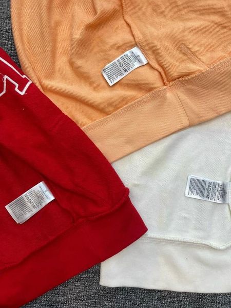  (Size S) Áo hoodie G4P trắng loang vàng bé trai 