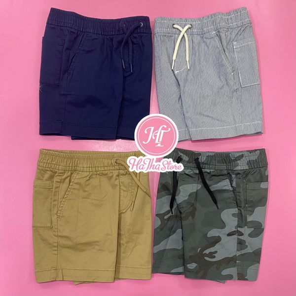  (5y) Quần short kaki G4P xanh đen túi hộp bé trai 