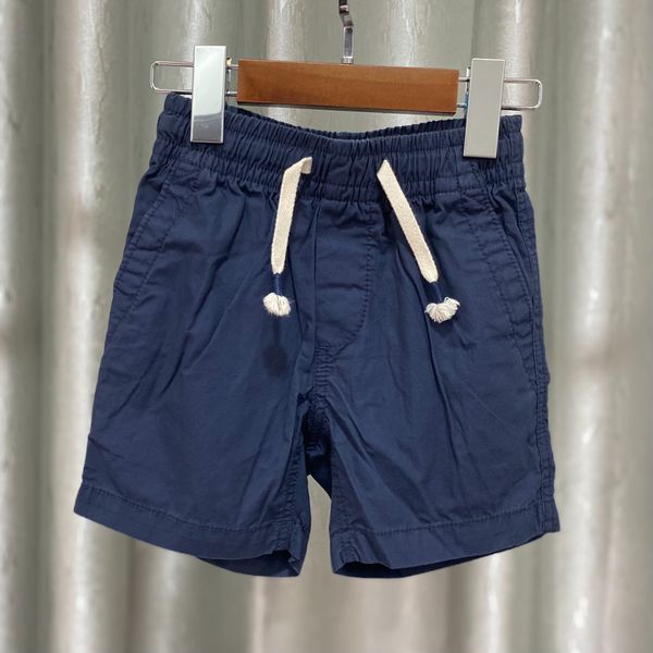  (5Y) Quần short kaki G4P xanh navy bé trai 