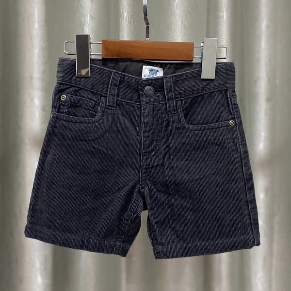  (4Y) Quần short G4P đen bé trai 